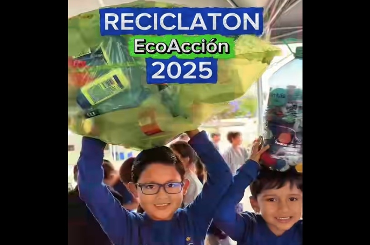 Tercera campaña de reciclaje en el Colegio María Reina